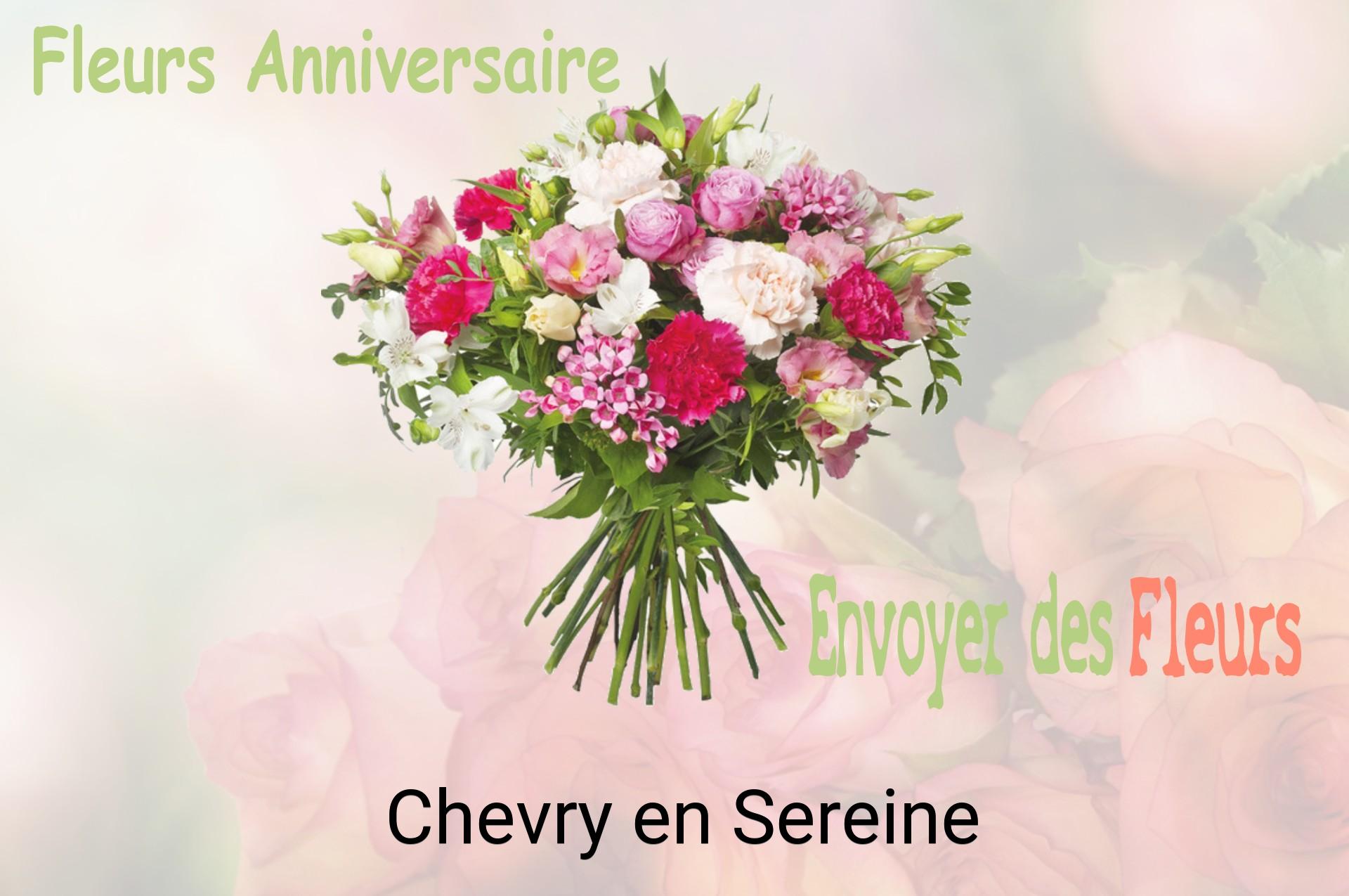 Bouquet de fleurs d’anniversaire livré à Chevry-en-Sereine